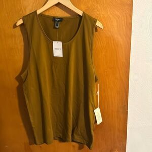 Brown Tank Top Mens Small